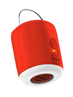 Big Agnes mtnGLO Pump & Light Cherry Tomato