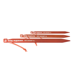 Big Agnes Big Agnes Dirt Dagger UL 10" Tent Stake Orange