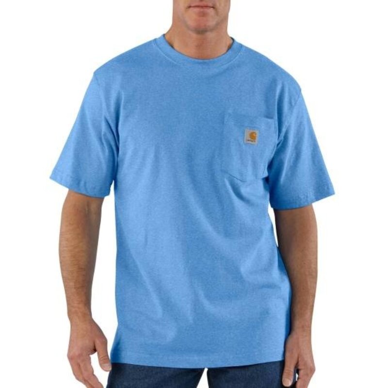 Men's Loose Fit Heavyweight Short Sleeve Pocket T-Shirt