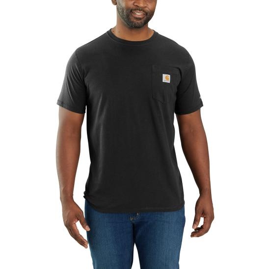 Men's Force Relaxed Fit Mid Weight Short Sleeve Pocket T