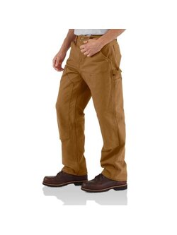 Men's Loose Fit Washed Duck Double Front Work Pants