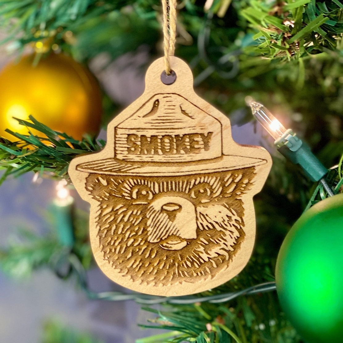 Smoky Bear Ornament