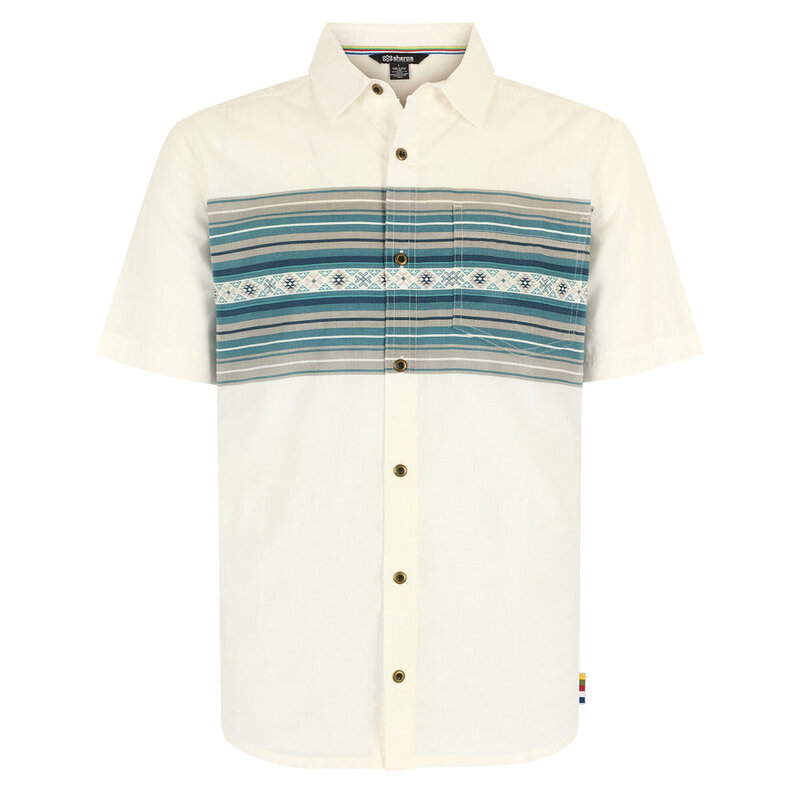 Sherpa Adventure Gear Men's Tibet Stripe Short-Sleeve Shirt