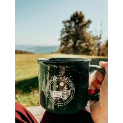Chatham Outfitters Chatham Outfitters Campfire Ceramic Mug Green 15 oz