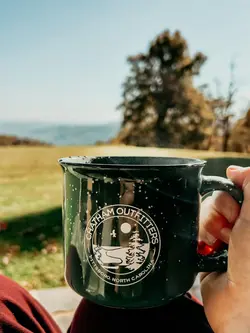 Chatham Outfitters Chatham Outfitters Campfire Ceramic Mug Green 15 oz