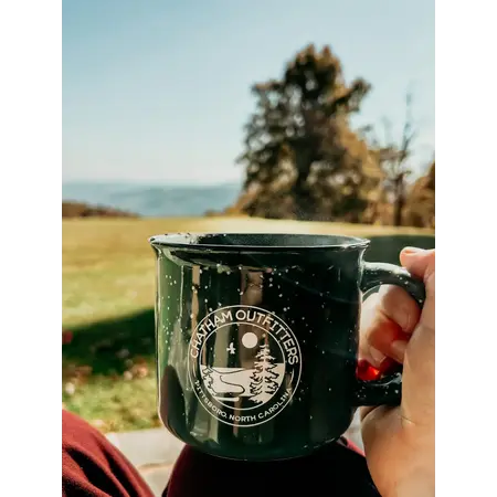 Chatham Outfitters Chatham Outfitters Campfire Ceramic Mug Green 15 oz