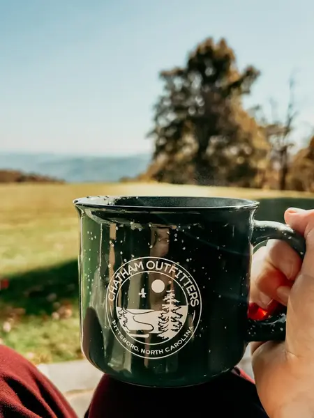 Chatham Outfitters Chatham Outfitters Campfire Ceramic Mug Green 15 oz