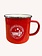 Chatham Outfitters Chatham Outfitters Campfire Enamel Metal Mug Red 15 oz