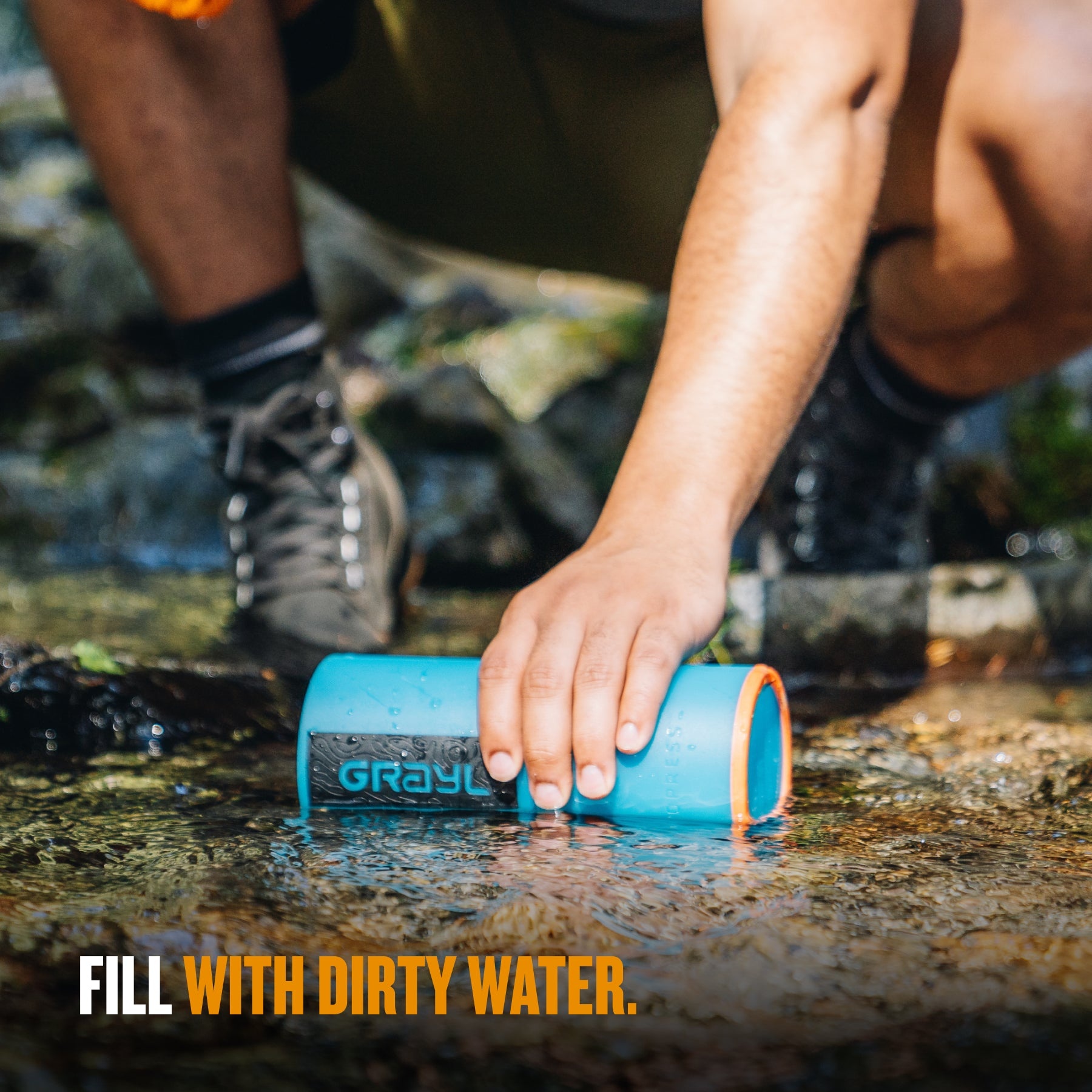 Grayl GeoPress Purifier Bottle 24 oz.