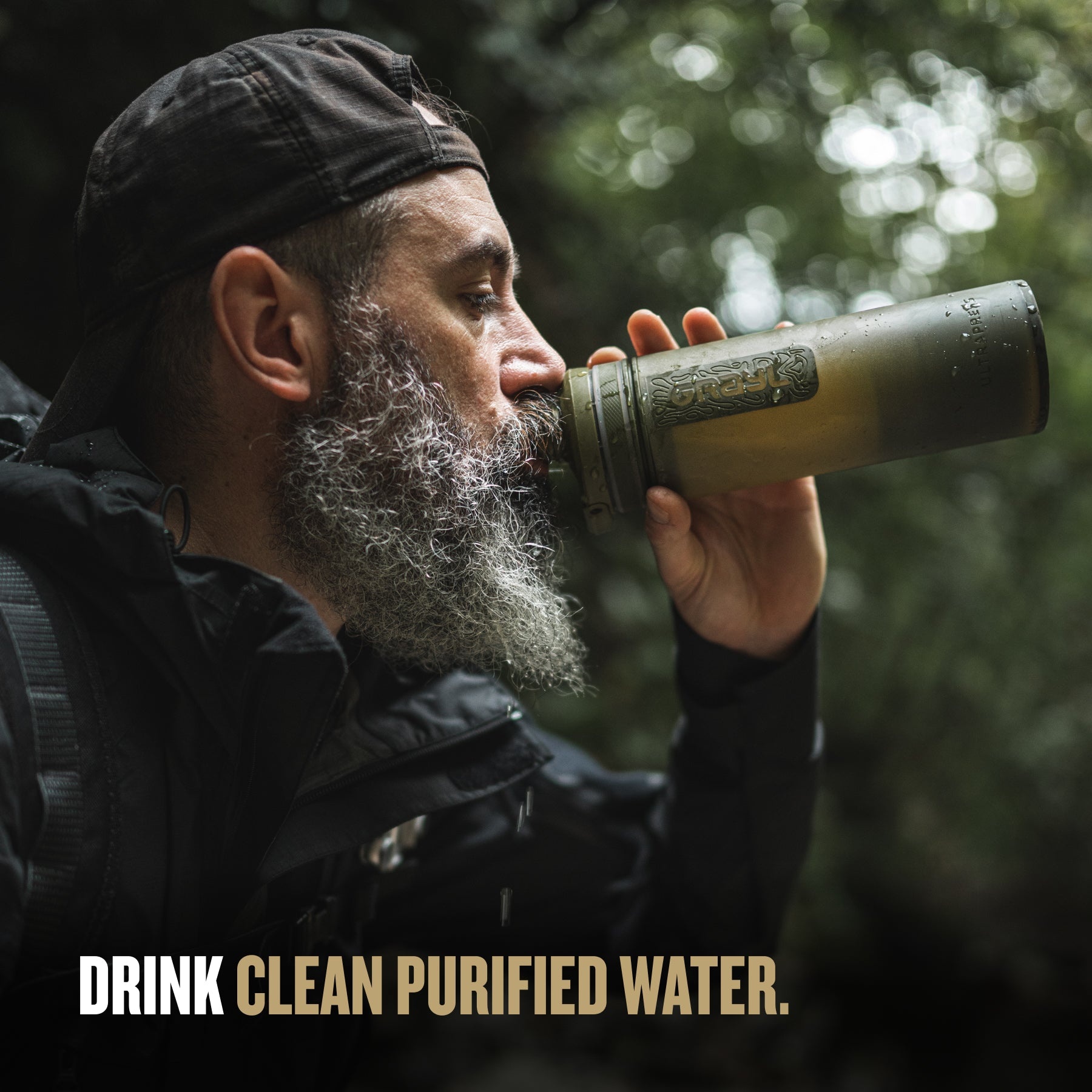 Grayl UltraPress Purifier Bottle 16.9 oz.