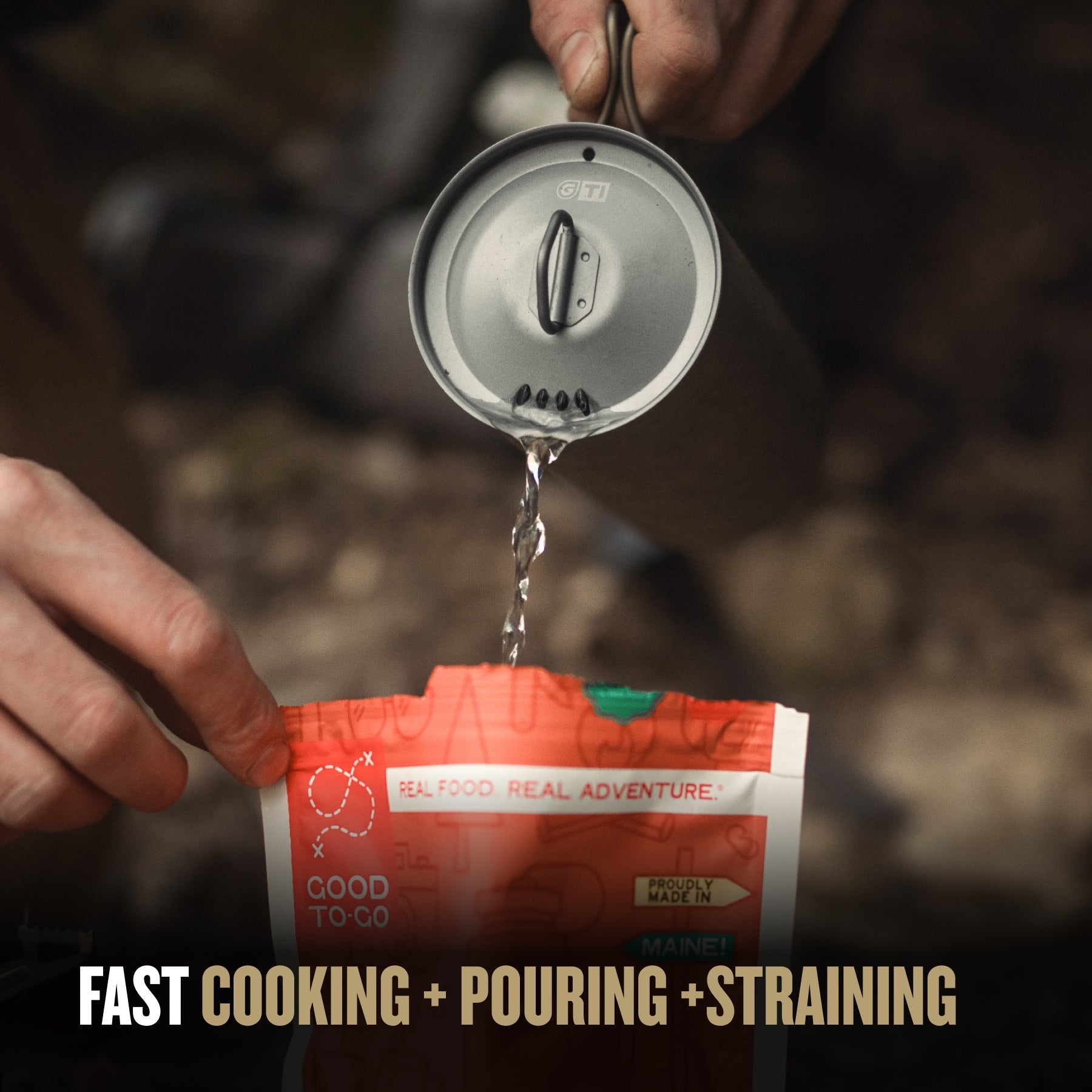 Grayl GeoPress Titanium Strainer Lid