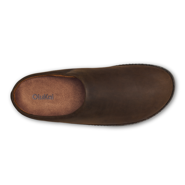 OluKai Men's Hāmani Hulu Wool Mule Slipper