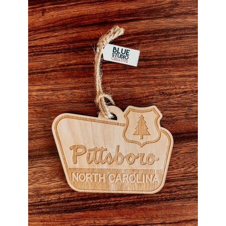 Pittsboro Town Sign Ornament