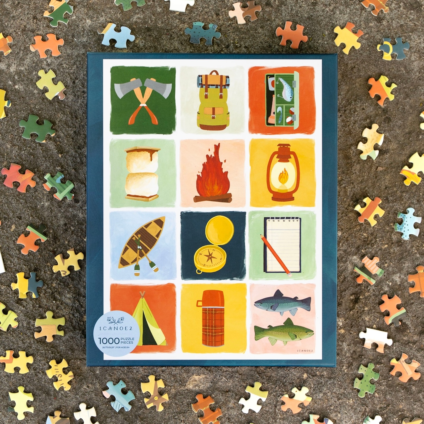 1Canoe2 Campfire Stories 1000 pc. Jigsaw Puzzle