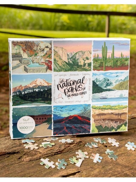 1Canoe2 National Parks Vol. 3 1000 pc. Jigsaw Puzzle