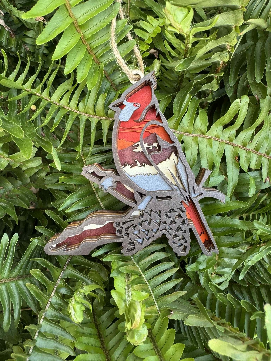 Wilusz Way Cardinal  Ornament