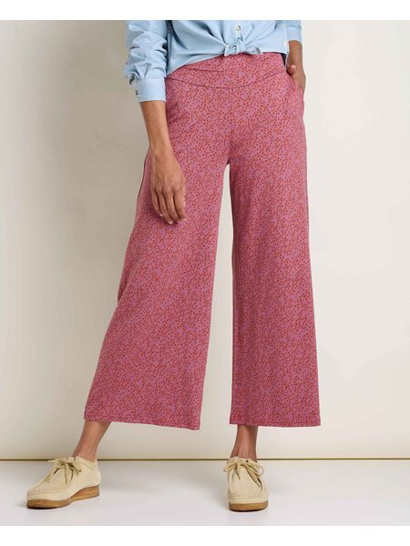 Toad & Co Women's Chaka Wide Leg Crop Pant