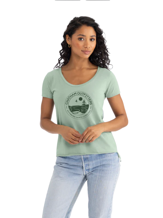 Chatham Outfitters Women's Chatham Outfitters Festival Scoop Tee
