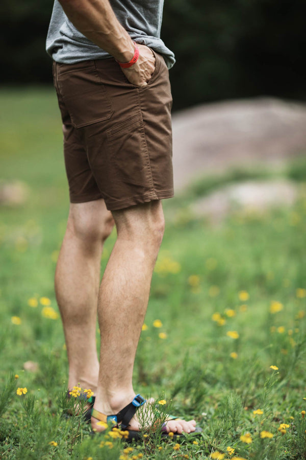 LIVSN Men's Flex Canvas Shorts