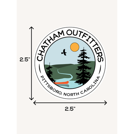 Chatham Outfitters Chatham Outfitters Decal 2.5" Small