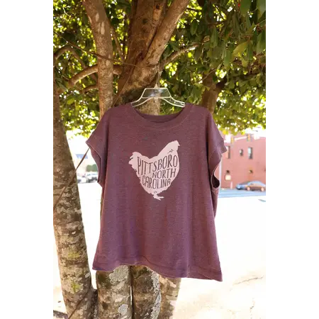 Women's Pittsboro Chicken Heavyweight Tee