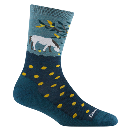 Darn Tough Women's Wild Life Crew Lightweight Cushion Sock