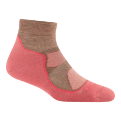 Darn Tough Women's Light Hiker 1/4 Lightweight Cushion Hiking Sock
