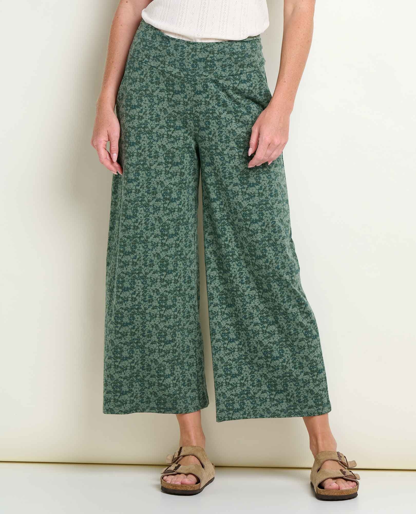 Toad & Co Women's Chaka Wide Leg Crop Pant