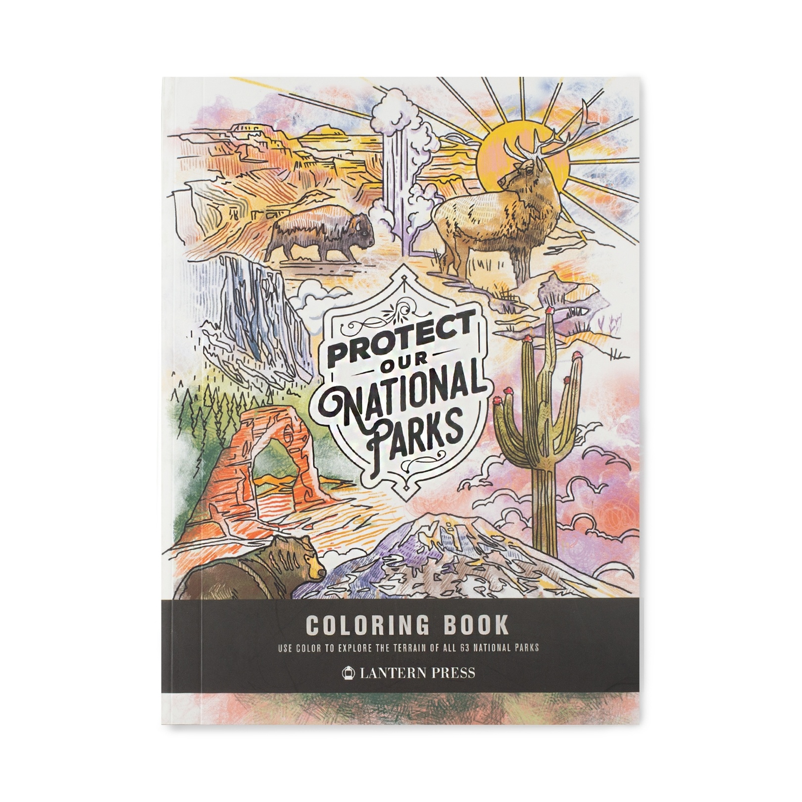 Protect Our National Parks - Coloring Book of All 63 Parks