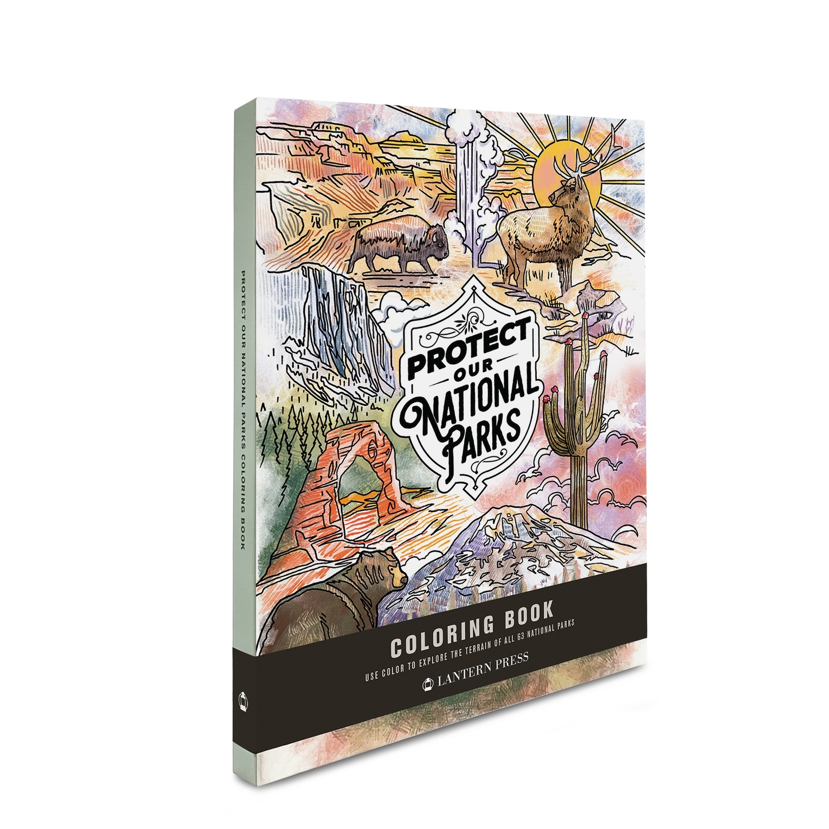 Protect Our National Parks - Coloring Book of All 63 Parks