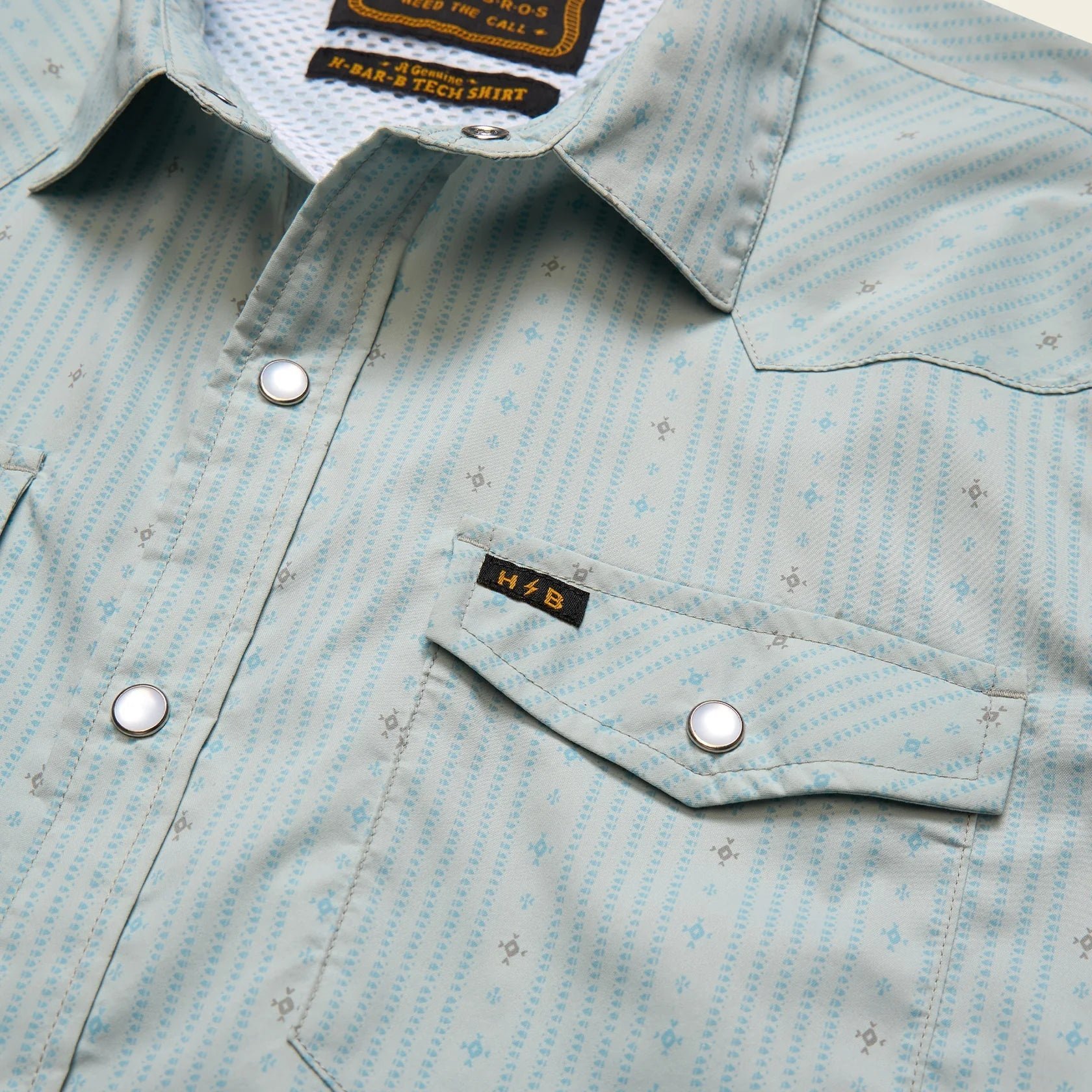 Howler Brothers Men's H Bar B Tech Longsleeve Supernova Stripe