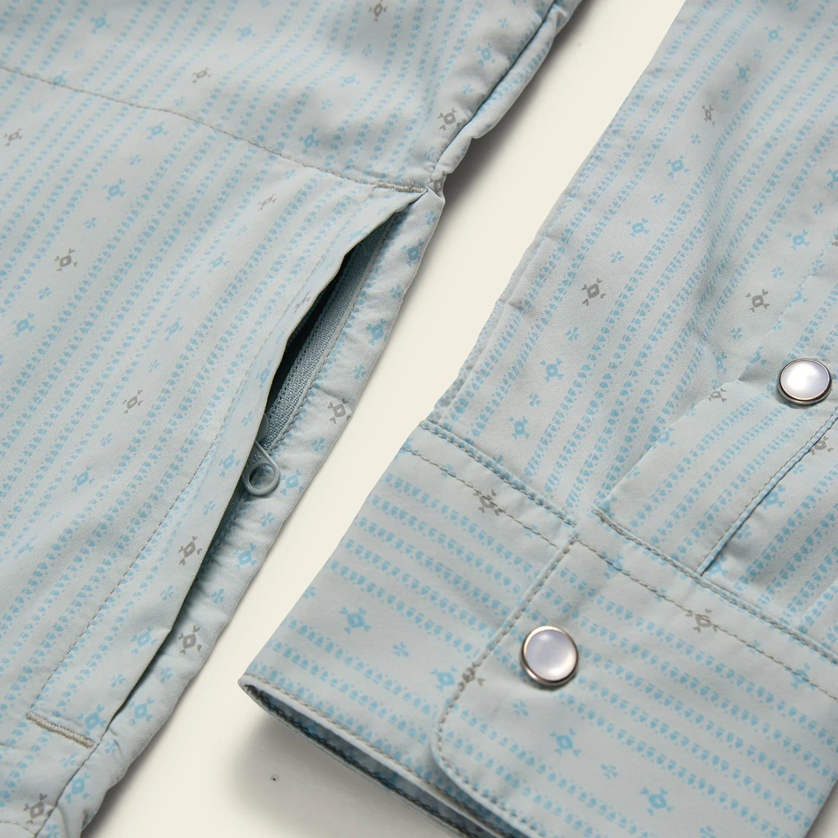 Howler Brothers Men's H Bar B Tech Longsleeve Supernova Stripe