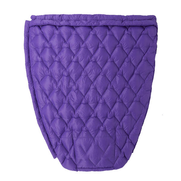 Big Agnes Fly Creek UL Zip Quilt 50 (850 RDS DownTek) REGULAR Asphalt/Royal Purple