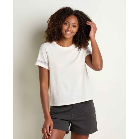 Toad & Co Women's Re-Form Embroidered Crew