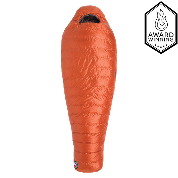 Big Agnes Greystone 20 (600 DownTek) LONG Cherry Tomato/Rooibos Tea Sleeping Bag