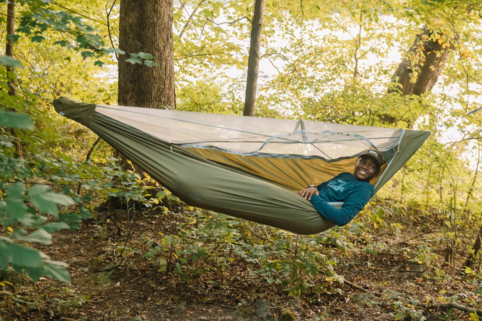 ENO JungleNest Hammock Evergreen