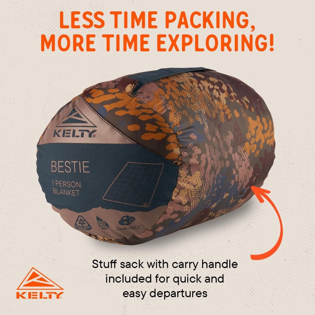 Kelty Bestie Camping Blanket Chaparral