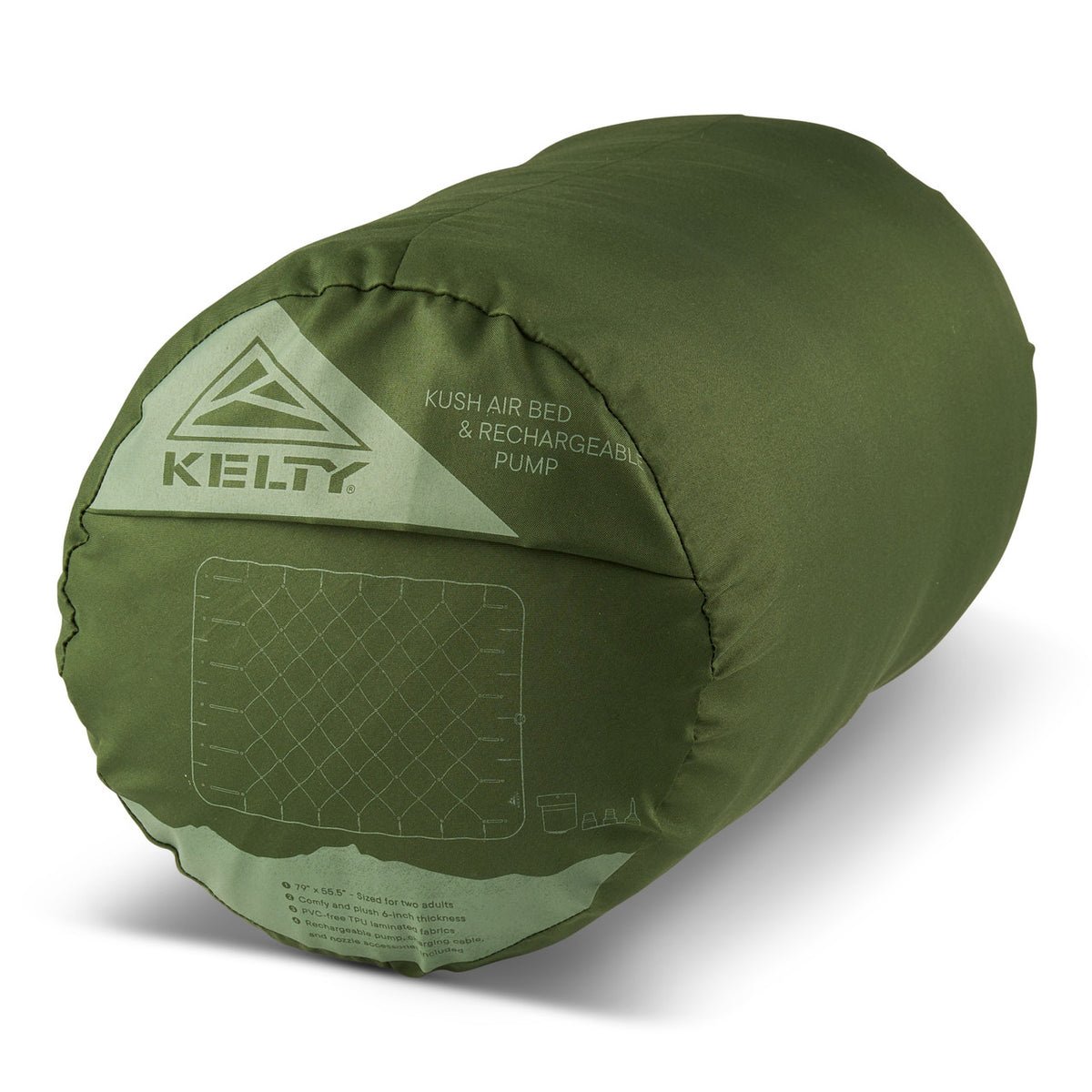 Kelty Kush Air Bed w/ Rechargeable Pump