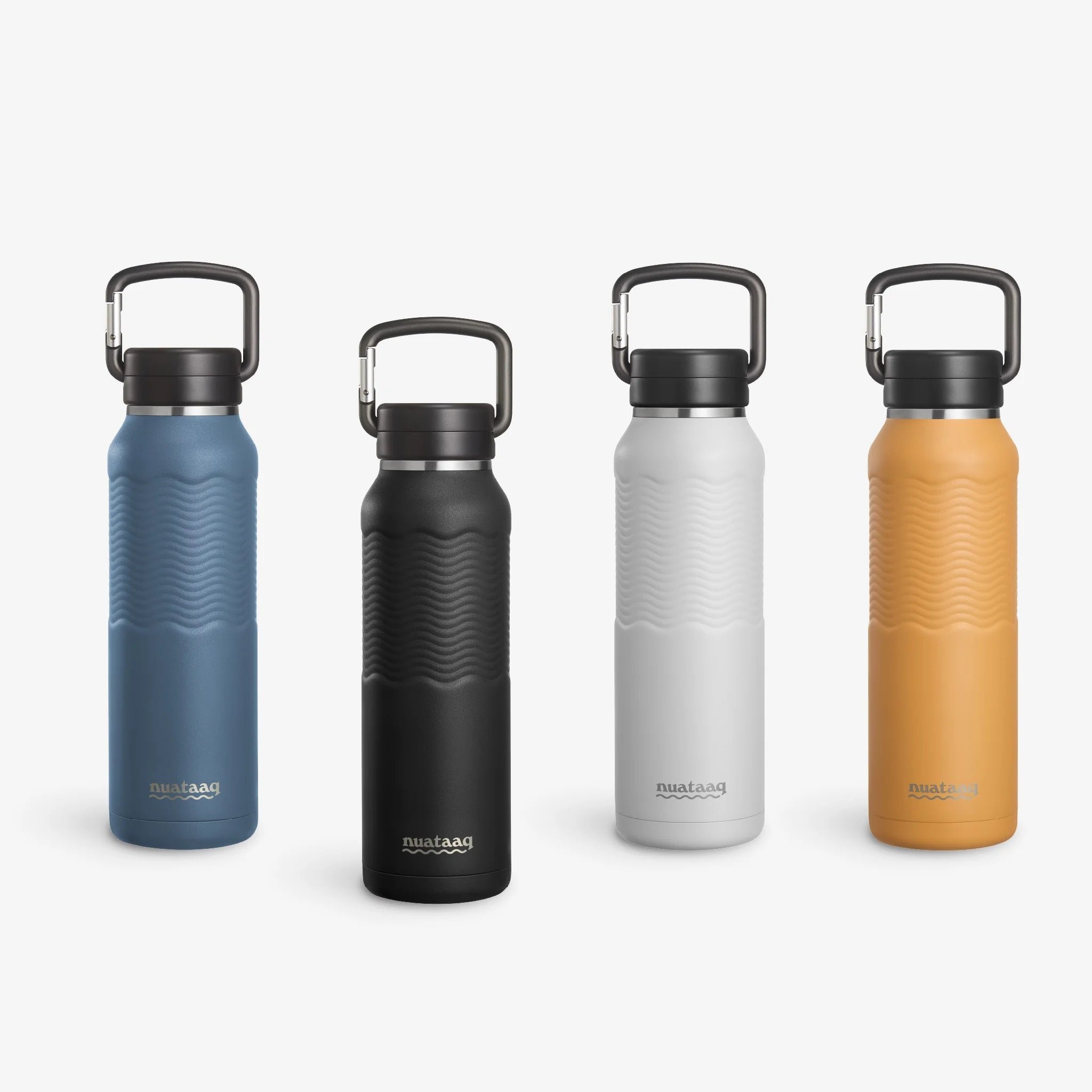 Nuataaq Carabiner Bottle - 34 oz Clip Cap