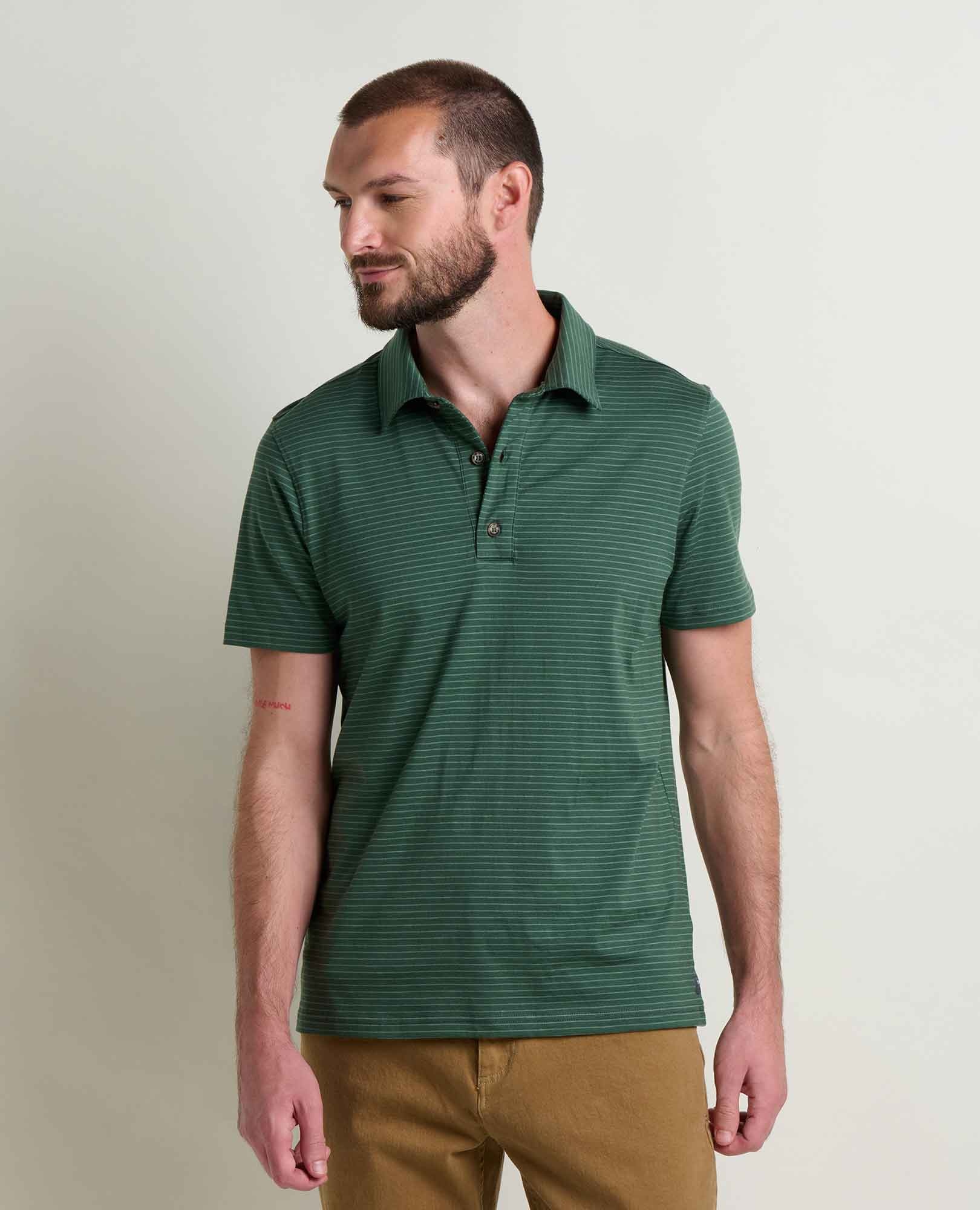 Toad & Co Men's Tempo Short-Sleeve Polo