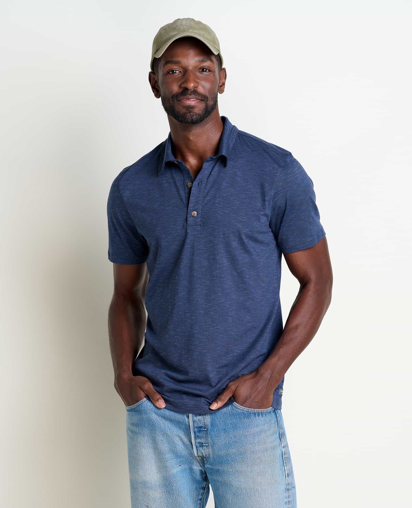 Toad & Co Men's Tempo Short-Sleeve Polo