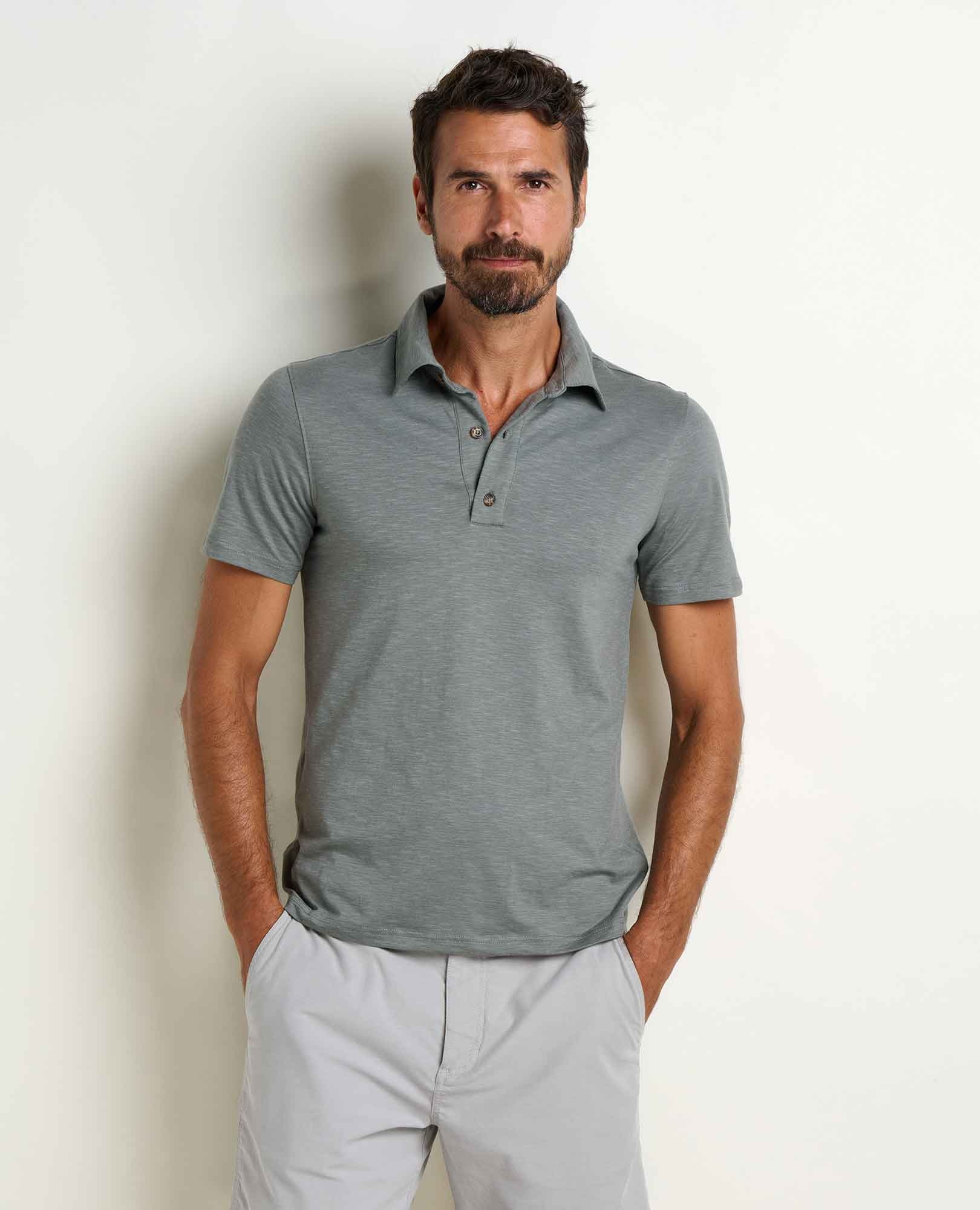 Toad & Co Men's Tempo Short-Sleeve Polo