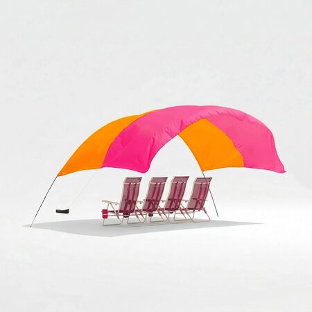 Shibumi Shade with Wind Assist Sunset