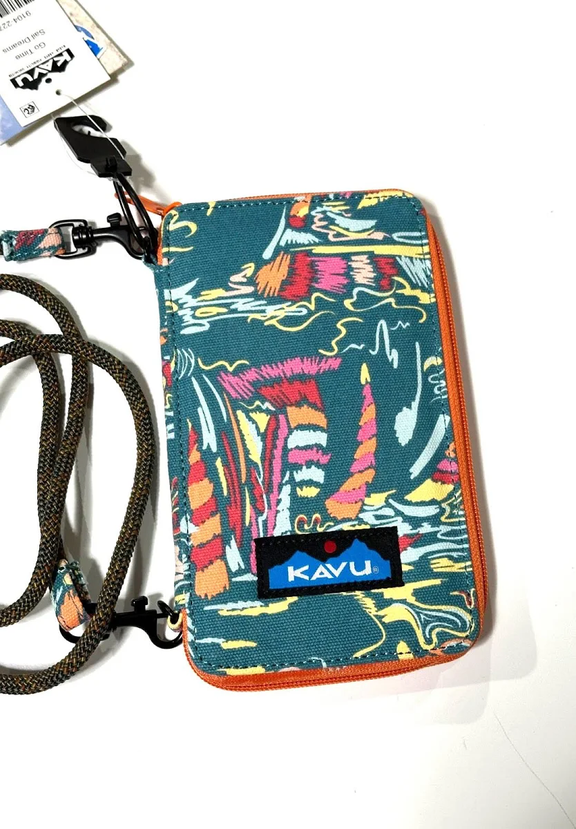 KAVU Go Time Wallet Cross Body Bag