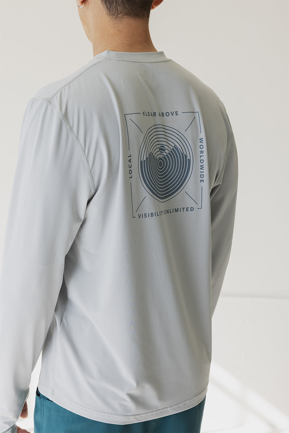 KAVU Men's Sunday Crew Long-Sleeve Sun Shirt