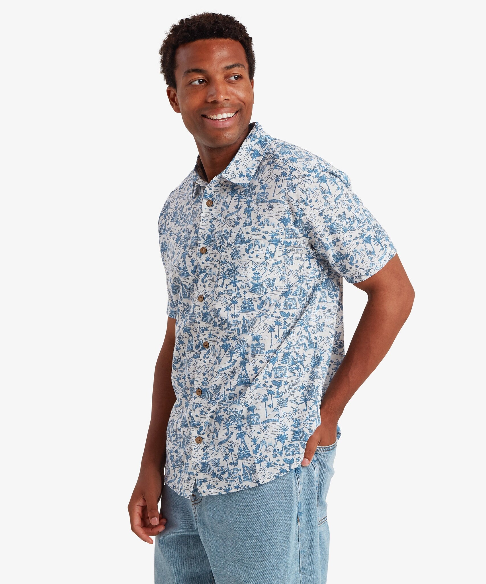 Sherpa Adventure Gear Men's Ravi Short-Sleeve Shirt