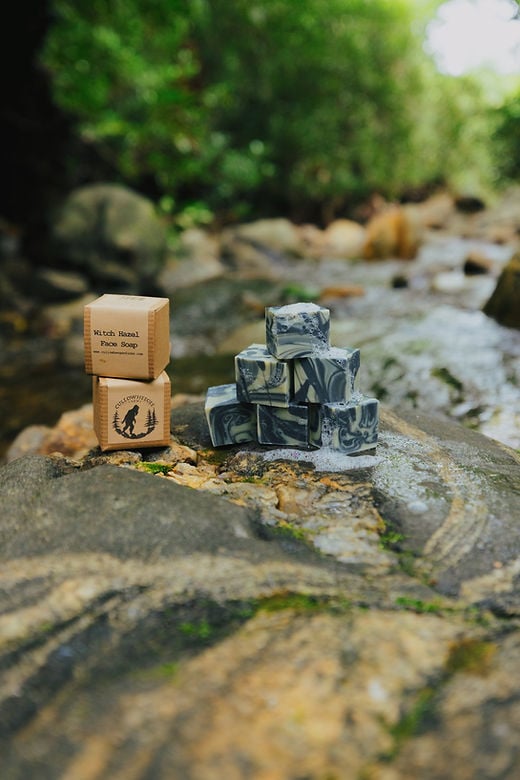 Witch Hazel Face Cube- Natural Face Soap