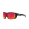 Milestone Matte Black Polarized Red Mirror Lens