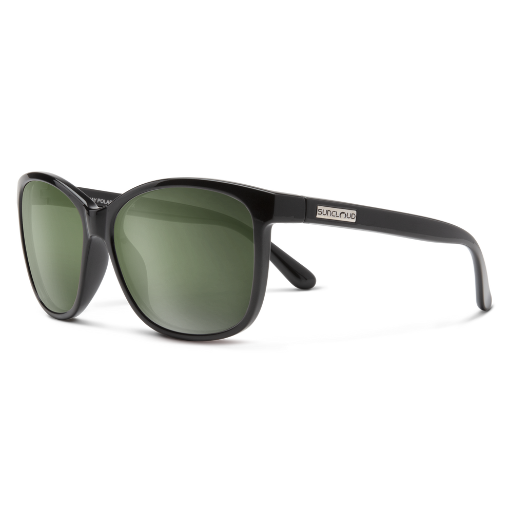 Sashay - Black, Polarized Gray Green