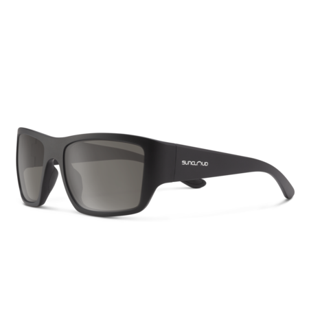 Sculpin Matte Black Grey Polorized Sunglasses